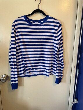 J.Crew Vintage jersey long-sleeve T-shirt in stripe
